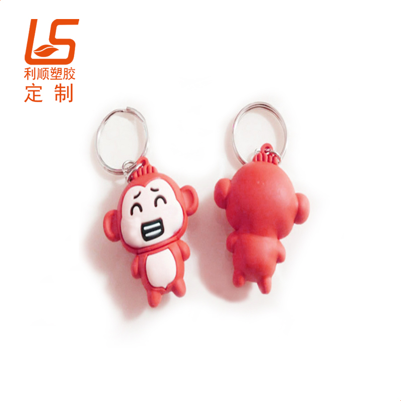 pvc立體公仔鑰匙掛件